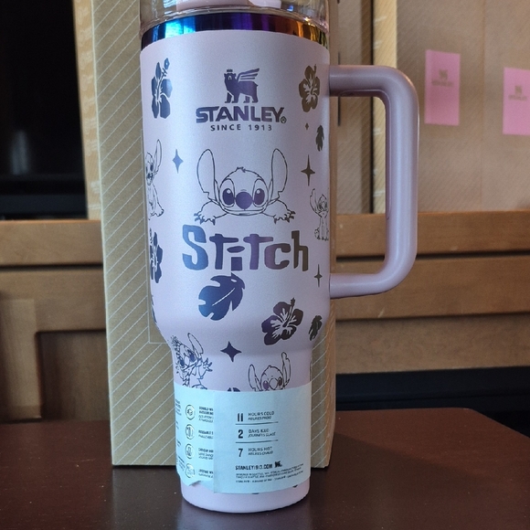 Stanley Other - Stanley 40oz Custom Pink Stitch Tumbler